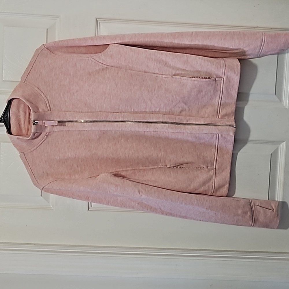 A woman's victoria's secret hoodie